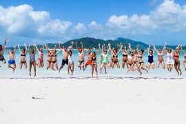 ride to paradise whitsunday islands airlie beach whitehaven australia